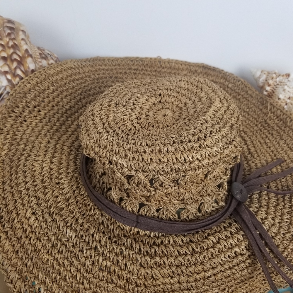 Cappelli Packable Floppy Straw Summer Hat - image 6